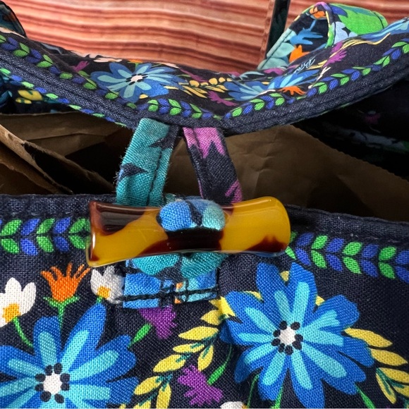 Vera Bradley Midnight Blue XL Commuter Laptop Tote Shoulder Bag, excellent - Picture 10 of 16